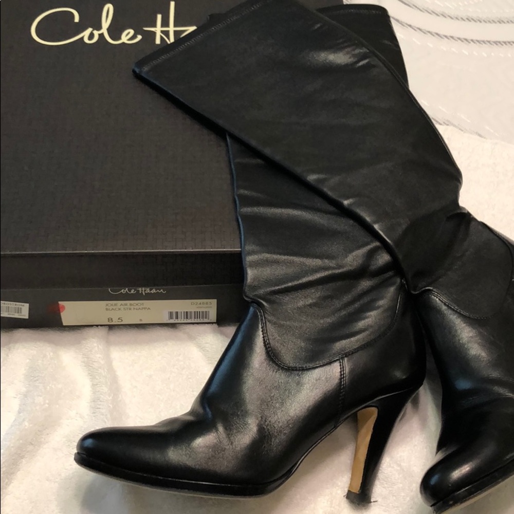 Cole Haan black boots